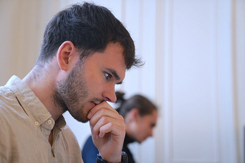 Développeur Galadrim au travail